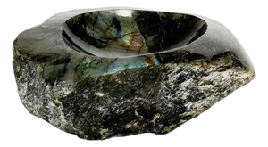 Polished Stone with Green Highlights, France, 1950