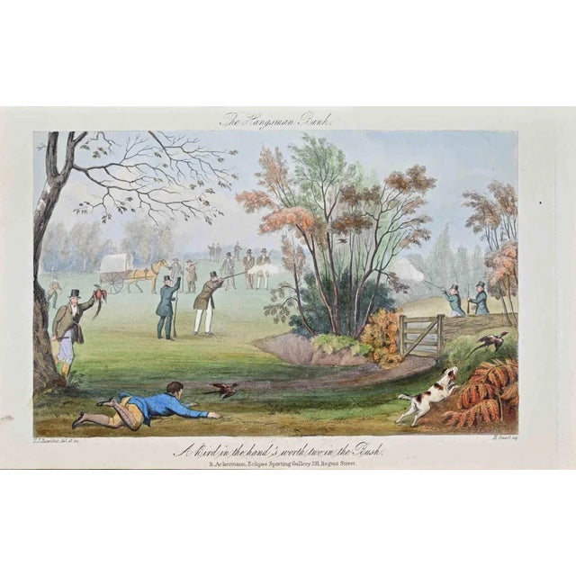 Joseph Banks, The Hangsman Bank, Etching, 1837 For Sale