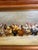 Modern Framed Oil on Canvas of Chickens "Bottom of Hen Party" by Trevor James, 20th Century For Sale - Image 3 of 10