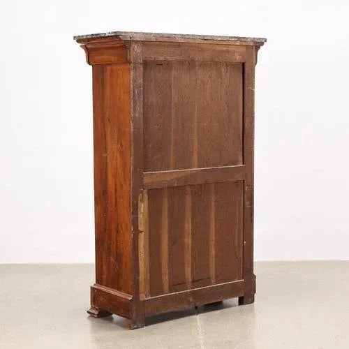 19th Century Secretary in Walnut, France For Sale - Image 12 of 13