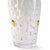 Contemporary White Dimpled Confetti Lemon Murano Glass Style Cocktail Shaker For Sale - Image 3 of 4