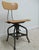 Industrial Vintage Toledo Drafting Industrial Medium Counter Swivel Bar Stool Chair GG For Sale - Image 3 of 12
