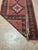 Mid 20th Century Vintage Turkish Kilim Runner Rug – Rust Red Geometric Tribal Design – 3'3" X 10'1" For Sale - Image 5 of 5