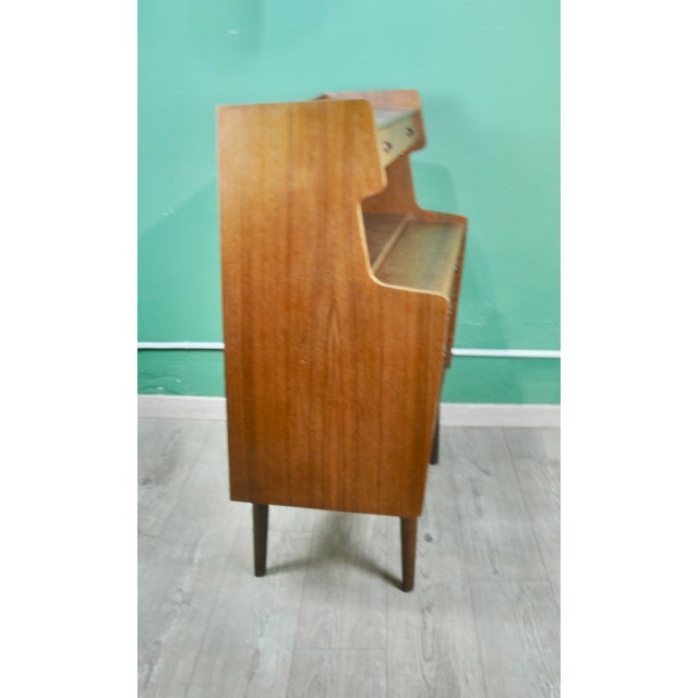Danish Desk in Teak Veneer, 1960s For Sale - Image 9 of 18