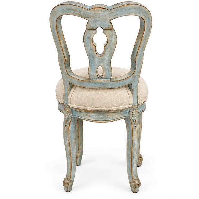 Country French Counter Stools Set of 4 For Sale In San Diego - Image 6 of 7