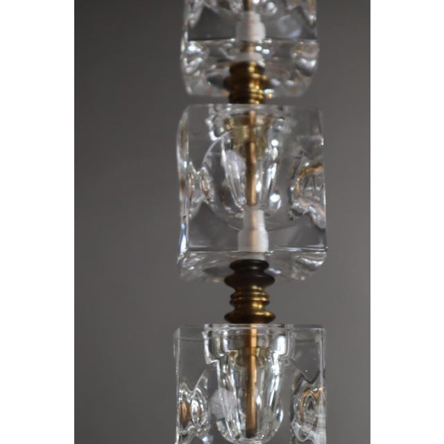 Peill & Putzler German Table Lamp in Lead Crystal from Peill & Putzler, 1960 For Sale - Image 4 of 12