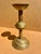 Renaissance Large Pair of English Renaissance Repousse Brass Candlesticks. For Sale - Image 3 of 11