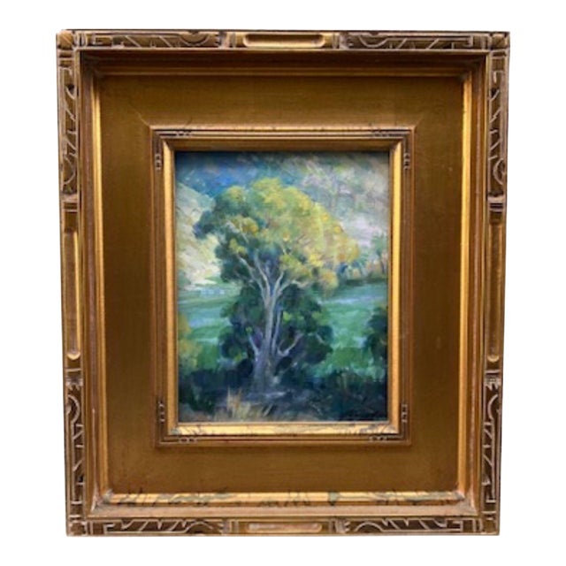 Framed Original Impressionist Landscape, Signed Lynn Gertenbach For Sale