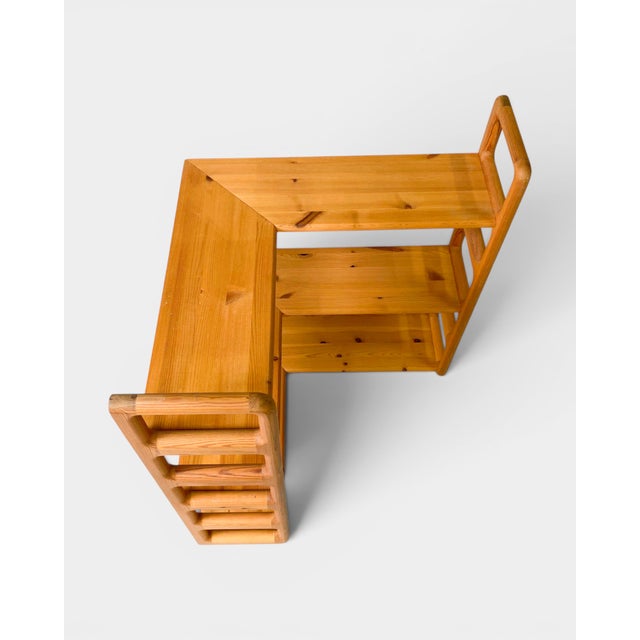 Mid-Century Modern Cado Corner Wall-Mounted Shelving System by Poul Cadovius, Denmark, 1980s For Sale - Image 3 of 5