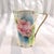 1920s Unmarked Floral Chocolate Pot Set With Six Cups For Sale - Image 12 of 13