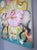 Figurative Side Show by Zoa Ace | Oil on canvas Girl in a tutu with animals and a horse in a circus setting. For Sale - Image 3 of 5