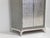 Vintage Silver Textured Wardrobe For Sale - Image 14 of 18