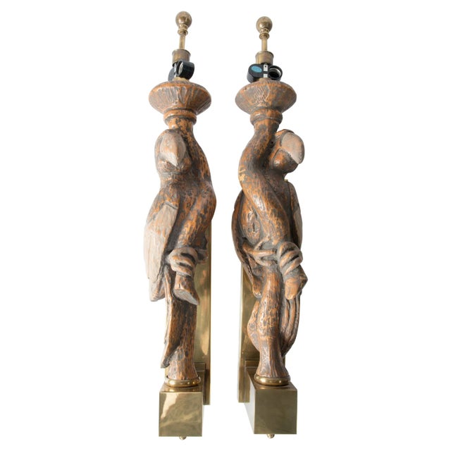 Large Parrot Sconces - A Pair For Sale - Image 13 of 13