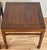 Wood Vintage MCM Henredon Ming Style Side Table Pair For Sale - Image 7 of 15