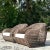 Wood Vintage Coastal Kenneth Cobonpue Woven Rattan and a Jute Lounge Chairs - a Pair For Sale - Image 7 of 11