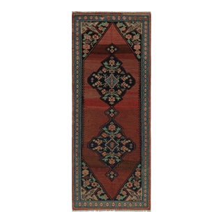 Rug & Kilim’s Afghan Tribal Kilim With Medallions and Geometric Floral Patterns For Sale