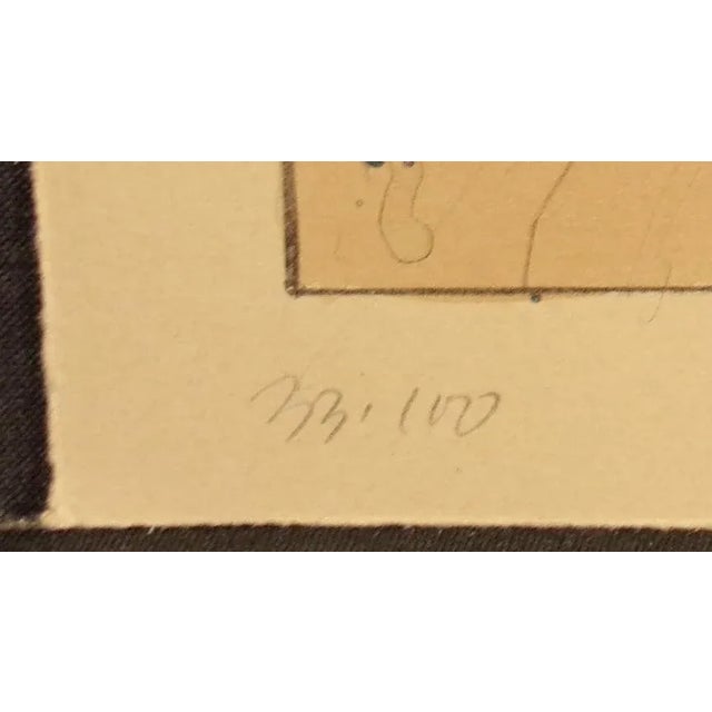 Larry Fodor "Crow Mother and Ahulani Kachina St 2" Set of 2 Limited Edition Lithographs For Sale - Image 4 of 10