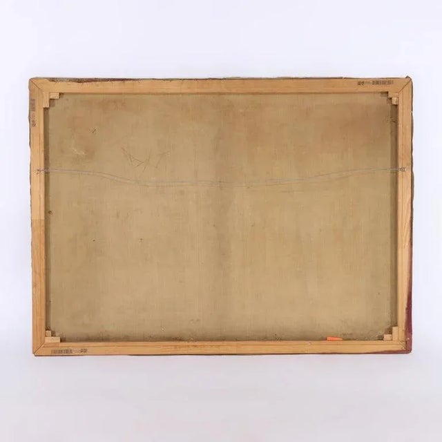 1920s Oil on Canvas Old Master Copy of Velazquez’s “The Triump of Bacchus" C1920 For Sale - Image 9 of 9