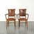 Sheepskin Dining Chairs in Warm Cognac Color, Set of 2 For Sale - Image 15 of 15