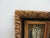 1980s French Victorian Style Maltese Dog Gold Gilt Carved Frame Art For Sale - Image 4 of 9