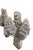 A charming and unusual cast stone garden sculpture depicting a sitting angel. Beautifully crafted with exceptional detail,...