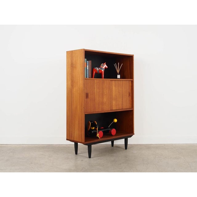 Danish Teak Bookcase, Denmark, 1970s For Sale - Image 6 of 12