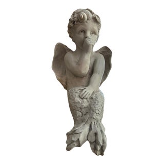 1999 R. Shipman Mermaid Angel Cherub Shelf Sitter For Sale