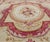Textile Antique French Aubusson With Romantic Rose Bouquets in Shades of Red and Pink 12'9 X 16'9 For Sale - Image 7 of 12