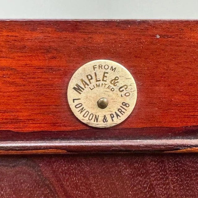 Antique Mahogany Bedside Cabinet, 1900s For Sale - Image 11 of 12