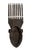 African African Bamana Ntomo Marka Mask W/ Aluminum 22.5" H For Sale - Image 3 of 9