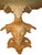 Transform Your Walls Into a Gallery of Classical Artistry With This Striking Pair of Vintage Baroque-Style Architectural Wall Sconces. For Sale - Image 4 of 9