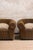Pair of bergère armchairs by Vivai del Sud, made in the 1970s. Fully woven wicker structure with a curved wraparound back...