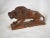 Art Deco Early 20th French Carved Walnut Wood Lion For Sale - Image 3 of 9