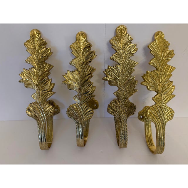 Hollywood Regency Vintage Hollywood Regency Curtain Tie Backs - Set of 6 For Sale - Image 3 of 7