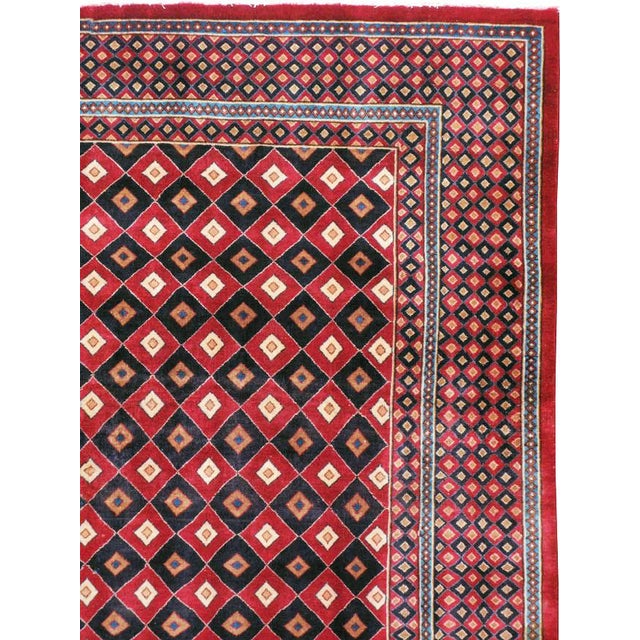 A Mashad Art Deco style carpet from the second half of the 20th century.