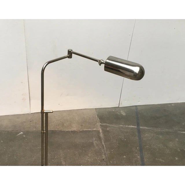 Mid-Century Modern Hollywood Regency Style Floor Lamp by Florian Schulz, 1970s For Sale - Image 3 of 18