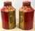 Pair of English Regency Red Tôle & Gilt Chinoiserie Tea Caddies, Nos. 2 & 4 For Sale - Image 11 of 18