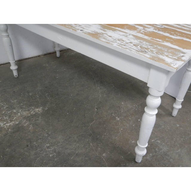 White Fir Wood Table, 1960s For Sale - Image 8 of 12