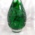Contemporary 1950s Green Cut to Clear Decanter For Sale - Image 3 of 6