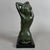 Vintage Ceramic Sculpture of Female Figure on Wooden Base by Francesco Pinton, 20th Century For Sale - Image 4 of 11