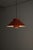 1970s Stone Red Conical Pendant with Anti-Glare System, 1970s For Sale - Image 5 of 10