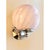 Contemporary Pink Swirl Rods Murano Glass Wall Sconces by Simoeng, Set of 2 For Sale - Image 3 of 7