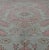 Turkish Oushak Rug in Soft Rose and Sage Green With Geometric 6'6 X 9'9 For Sale In Atlanta - Image 6 of 16