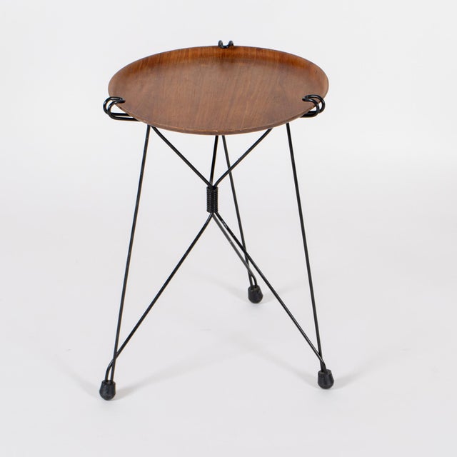 Mid-Century Teak Plant Stand, 1950s-1960s For Sale - Image 16 of 16