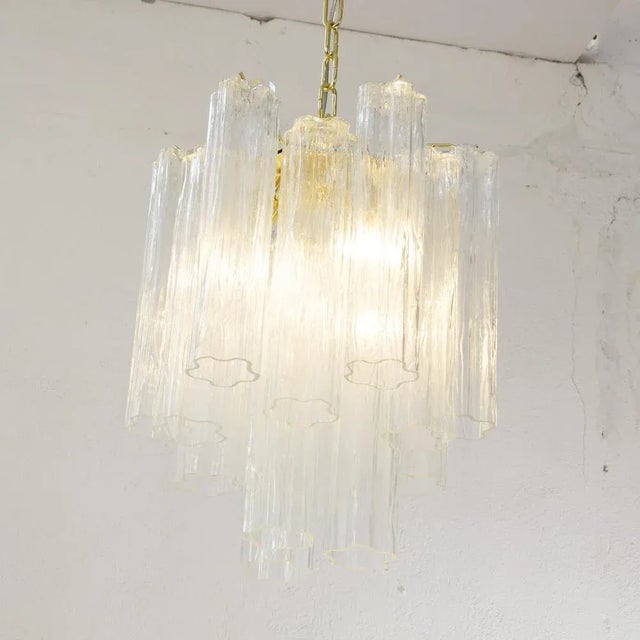 Mid-Century Modern Chandelier in Murano Glass, Italy, 1990s For Sale - Image 3 of 13