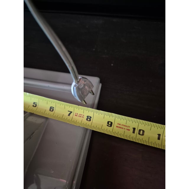 Metal Vintage "Sightmaster" Style Fluorescent Desk Lamp For Sale - Image 7 of 9