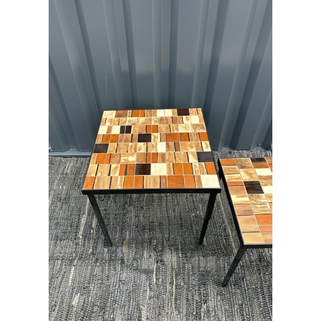 Vintage Nesting Tables by Mado Jolain, 1960s, Set of 3 For Sale - Image 9 of 18