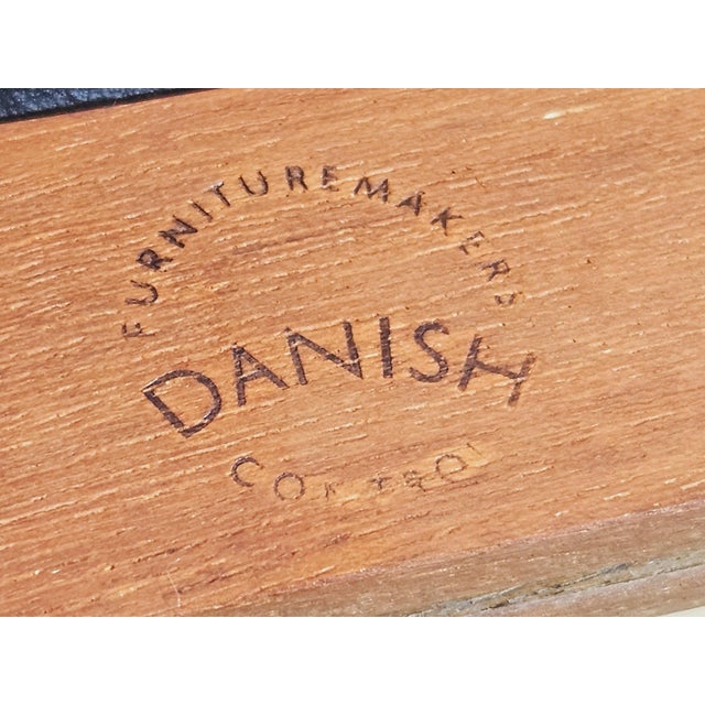 Wood Mid-Century Modern Sewing Table in Teak, Denmark, 1950s-1960s For Sale - Image 7 of 18