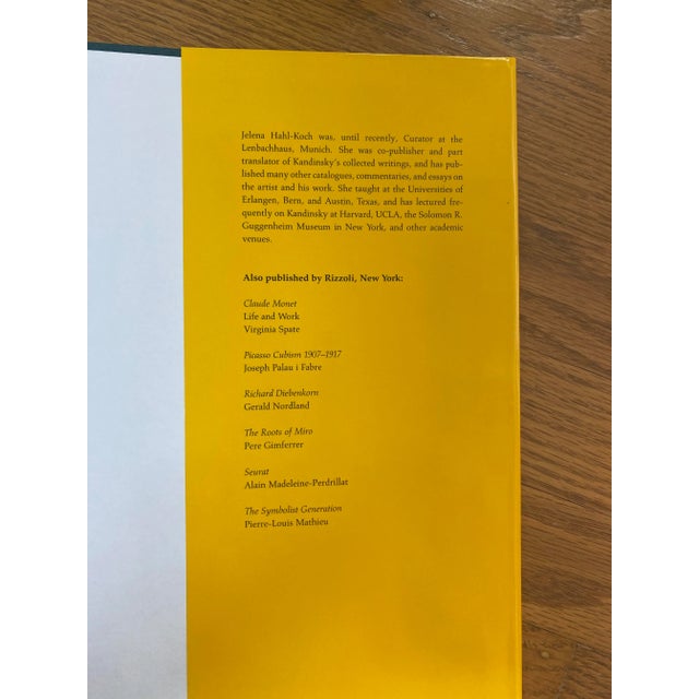 1990s Vintage Kandinsky Art Book by Jelena Hahl-Koch – Large Rizzoli Modern Art Coffee Table Book, Abstract Art Decor For Sale - Image 5 of 10