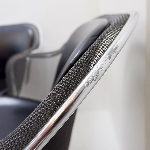 Metal Iuta Swivel Armchairs by Antonio Citterio for B&B Italia, Set of 4 For Sale - Image 7 of 16